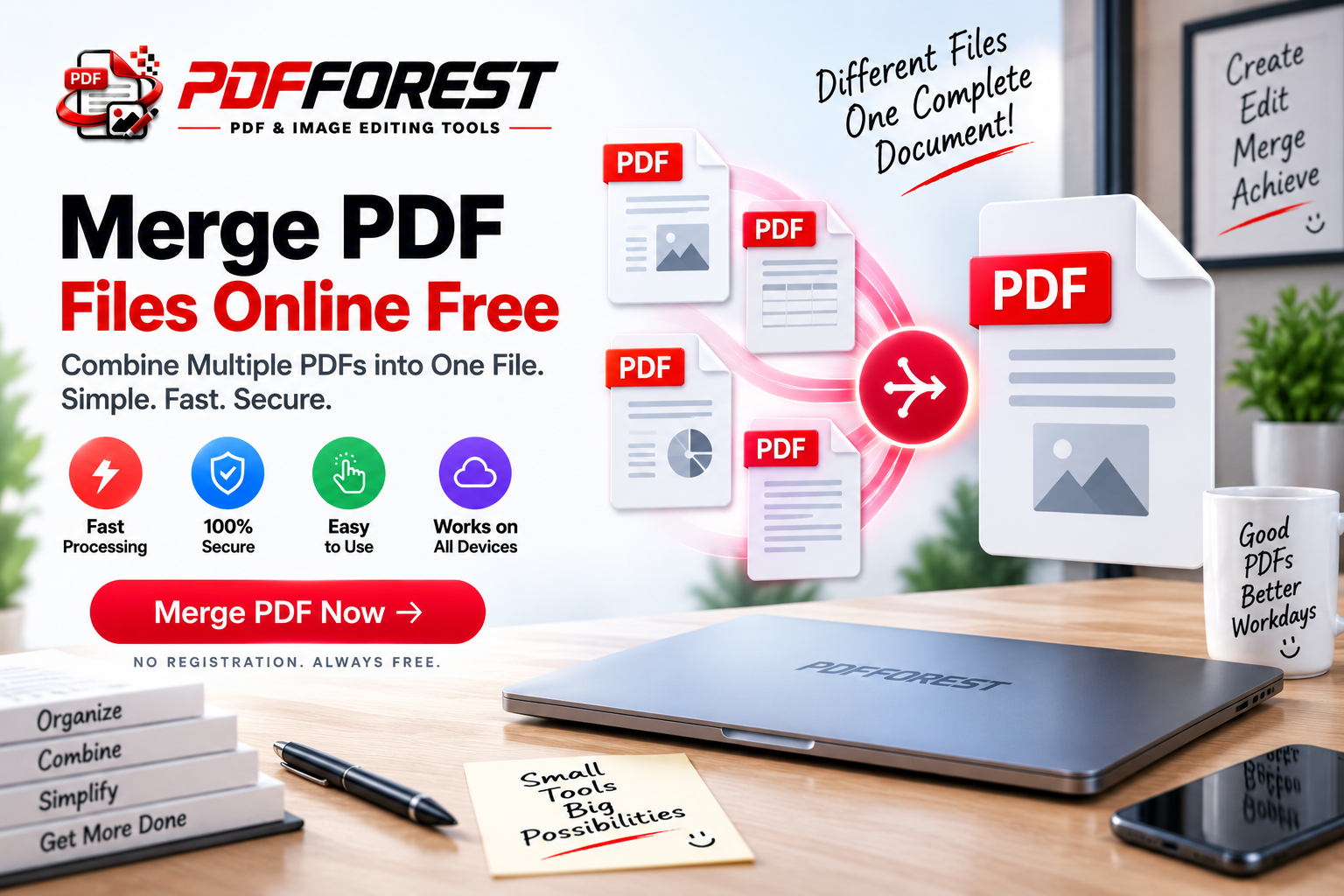 How to Merge PDF Files Online Free (Fast & Easy Guide)